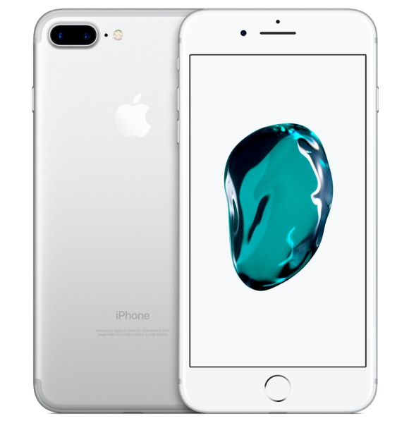 Apple iPhone 7 Plus – 32GB – Silber Entsperrt A1784 (GSM) Simfrei Guter Zustand