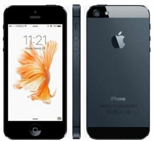 Apple iPhone 5 – 16GB – Schwarz & Schiefer (Entsperrt) A1429 (GSM)
