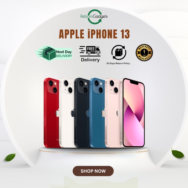 Apple iPhone 13 5G 128GB entsperrt iOS Smartphone SIM + eSIM – makelloser Zustand