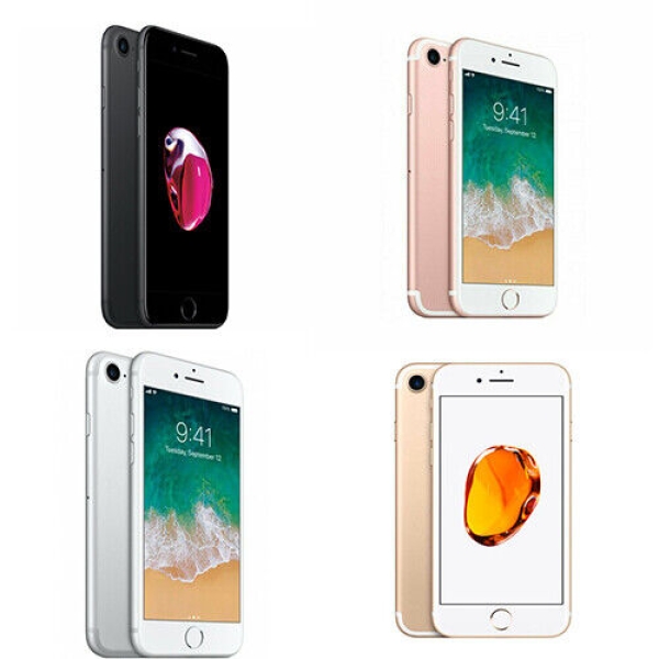 Apple iPhone 7 128GB 4G LTE NFC iOS O2 SIM-Lock Smartphone Roségold & Schwarz