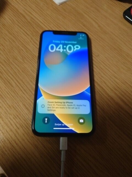 Apple iPhone X – 64GB – Space Grau (Entsperrt) FACE ID DEAKTIVIERT (T8).