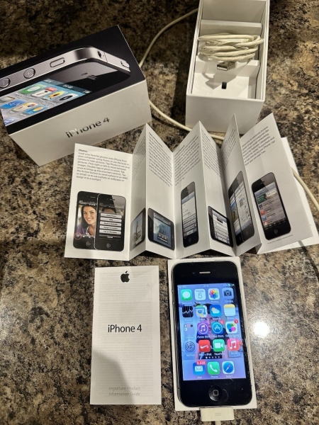 Apple iPhone 4 16GB schwarz (Vodafone) A1332 Smartphone iOS 6.1.2 (5)