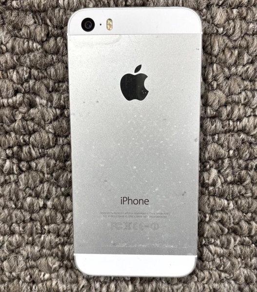 Apple iPhone A1457 5s Smartphone weiß silber NUR HANDY Teile Ersatzteile/Reparaturen