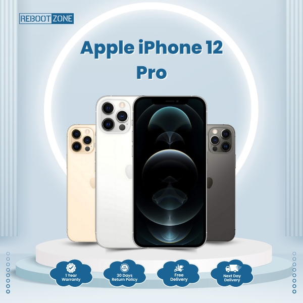 Apple iPhone 12 Pro alle Größen entsperrt Smartphone Nano SIM + eSIM – 100% Akku