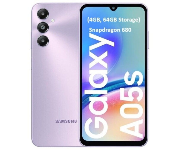 Samsung Galaxy A05s 4GB 64GB | 50MP Kamera | Snapdragon 680 | 5000mAh – Violett