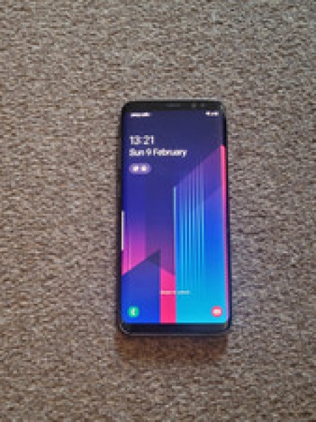 Samsung Galaxy S8 – 64GB – Midnight Black Smartphone