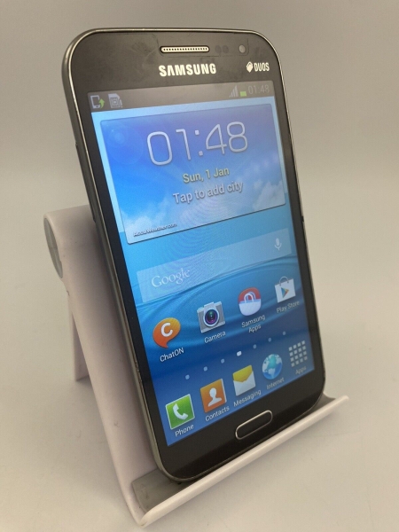 Samsung Galaxy Win Duos grau entsperrt 8GB 4,7″ Android Smartphone Defekt #C04