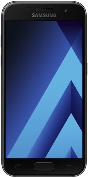 Samsung Galaxy A3 SM-A320F 2017 4G 16GB SIM-frei Smartphone – Schwarz