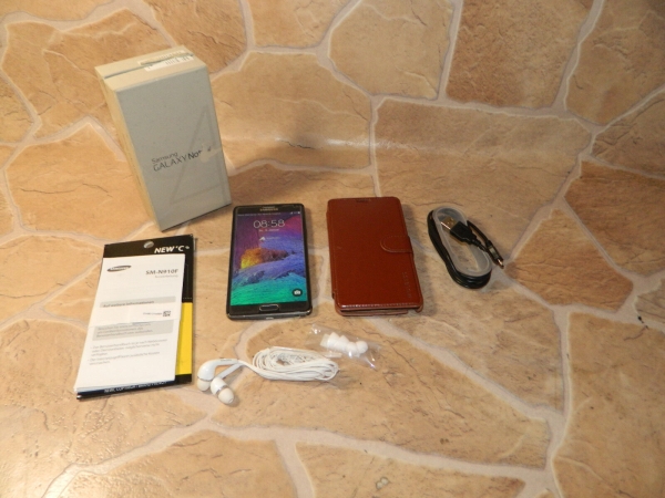Samsung Galaxy Note 4 32GB Black Android Smartphone + OVP – SEHR GUT