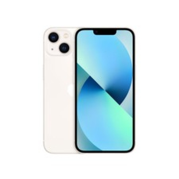 Smartphone Apple iPhone 13 Weiß starlight A15 6,1″ 128 GB