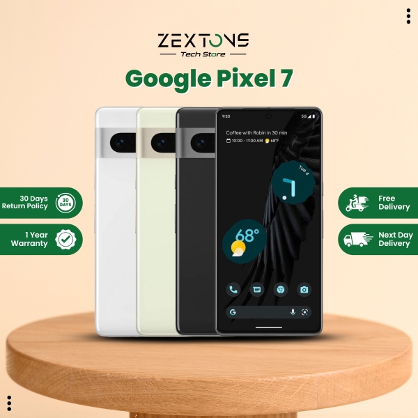 Google Pixel 7 128GB 8GB Ram entsperrt 5G Smartphone alle Farben – Hervorragend A+