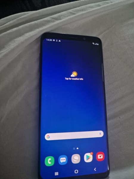 Samsung Galaxy S9+ Plus SM-G965F – 64GB – schwarzes (entsperrt) Smartphone –