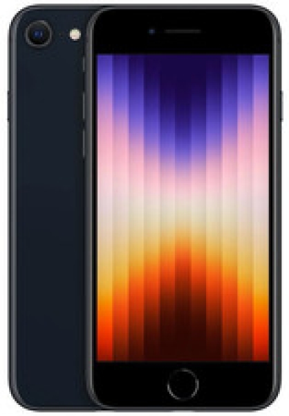 iPhone SE 2022 3. Gen (2022) Smartphone 5G 64GB Midnight Unlocked A+++