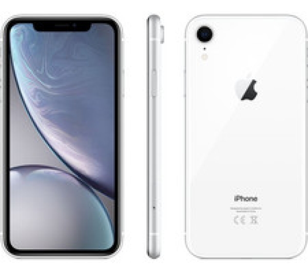 Apple iPhone XR 128GB entsperrt Smartphone weiß – 15% EXTRA RABATT – GUT B+
