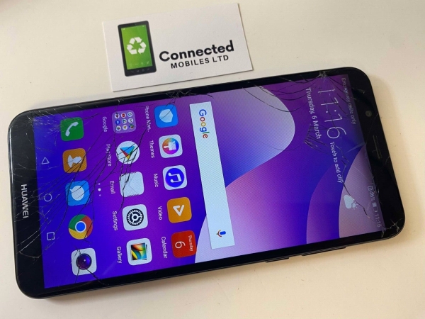 Huawei Y7 Prime LDN-L27 16GB Dual SIM (Entsperrt) Android 8 Smartphone 4G Schaden