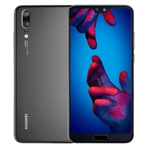 Huawei P20 EML-L29 128GB Schwarz Ohne Simlock Dual Sim GRADE A #136