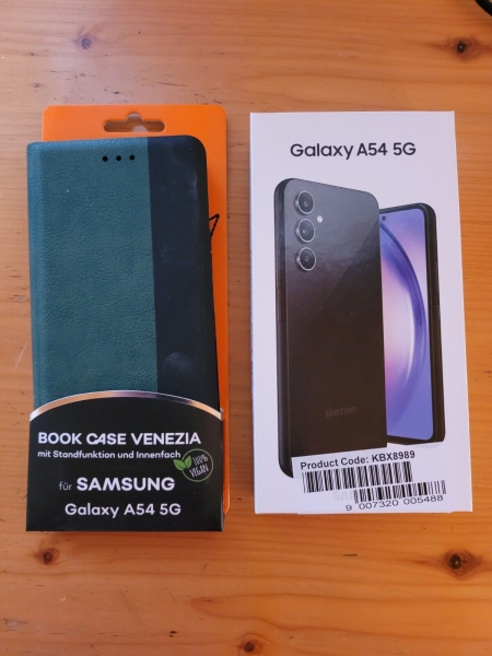 Samsung Galaxy A54 5G 6,4″ Android Smartphone 8GB RAM SIM frei 128GB Antrazit