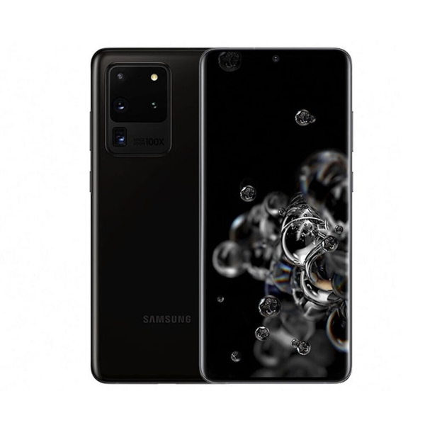 Neu Samsung Galaxy S20 Ultra (5G) 128GB+12GB RAM Smartphone Handys – Schwarz