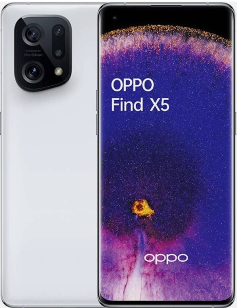 Oppo Find X5 5G (Dual-SIM) – 256 GB – Smartphone weiß (entsperrt)