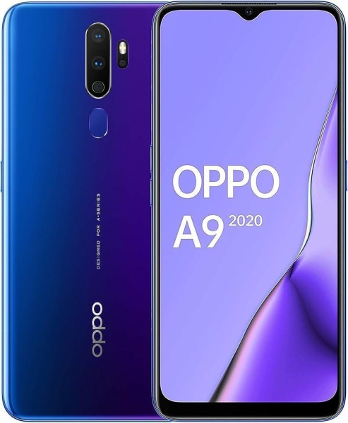 Oppo A9 2020 128GB 4GB 4G entsperrt space lila Handy Smartphone CPH1941