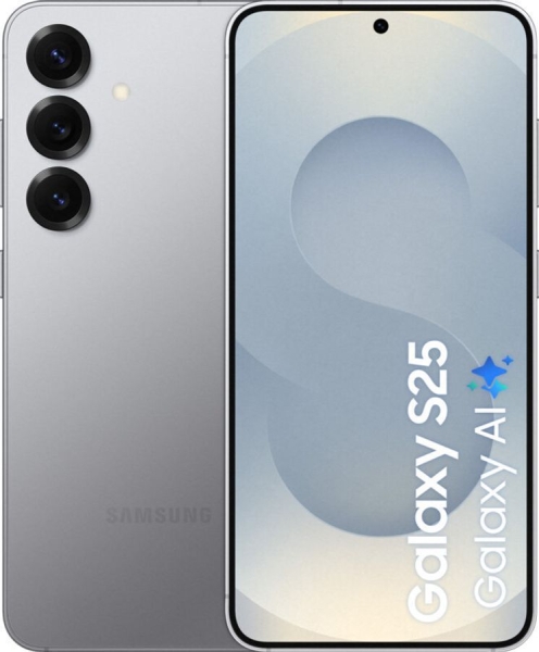Samsung Galaxy S25 (S931B) 256GB Silber 6,2 Zoll Android 15 Dual-SIM Smartphone