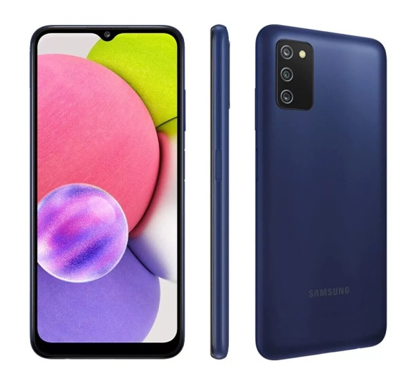 Samsung Galaxy A03s Blau 32GB 4G LTE Entsperren Simfrei Android Smartphone SM-A037G