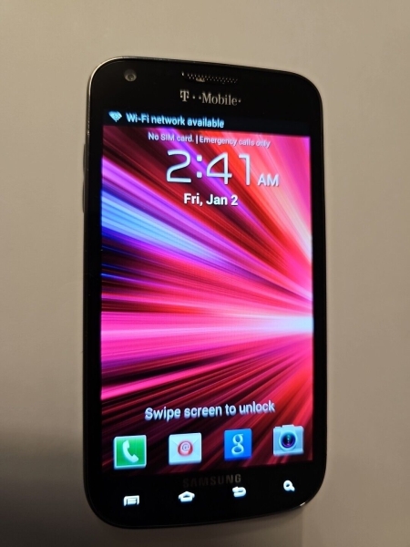 Samsung SGH-T989 schwarz 2GB entsperrt Smartphone