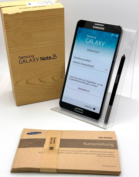 Samsung Galaxy Note III SM-N9005 32GB Schwarz – Smartphone – Handy