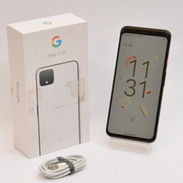 Google Pixel 4 XL 4G Smartphone 6,3″, 64GB, G020P (weiß, entsperrt, verpackt)(B)