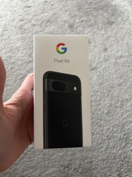 Google Pixel 8a 5G Smartphone 128GB entsperrt Obsidian – SCHNELLER VERSAND!