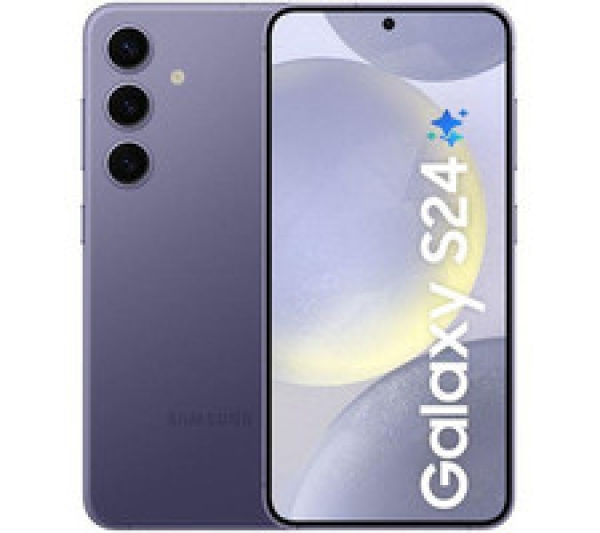 Samsung Galaxy S24 Google Android Smartphone entsperrt – 128GB, Cobalt Violet
