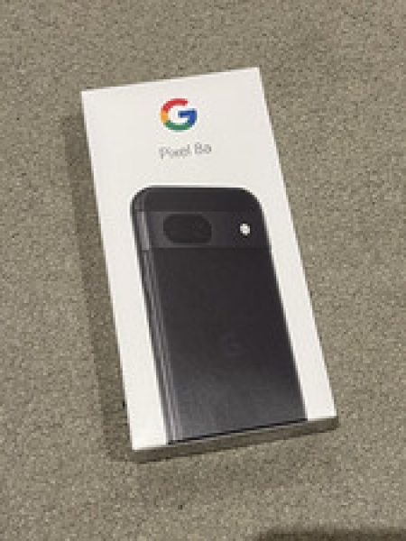 NEU Google Pixel 8a 5G Smartphone 128GB 8GB RAM Dual-SIM-frei entsperrt Obsidian