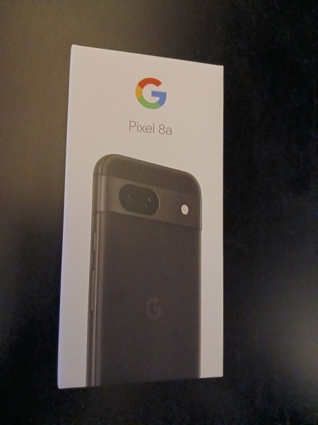 Google Pixel 8a 128GB Obsidian Versiegelt Brandneu Originalverpackt SIM Frei Smartphone