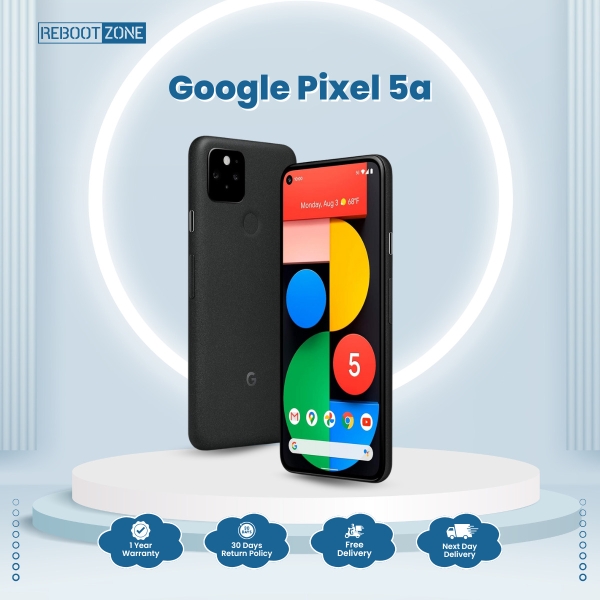 Google Pixel 5a 128GB entsperrt Smartphone meist schwarz SIM-frei A+ bewertet