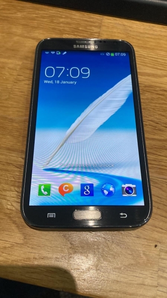 Samsung Galaxy Note 2 silber WLAN 16GB 2GB RAM 5,5″ 8MP Smartphone DEFEKT #89