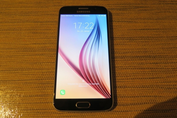 Samsung Galaxy S6 G920F 32GB Black Smartphone Handy Mobiltelefon Top Zustand