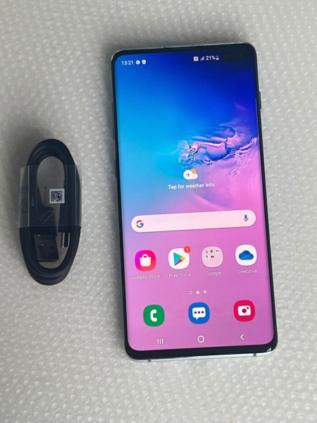 SAMSUNG GALAXY S10+ PLUS BLAU 128GB ENTSPERRT SEHR GUTER ZUSTAND SMARTPHONE