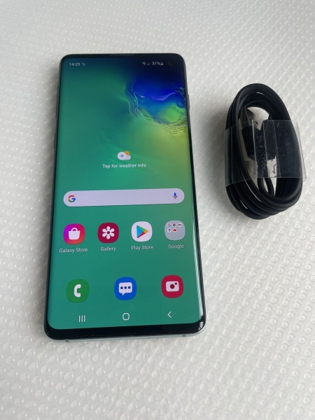 SAMSUNG GALAXY S10+ PLUS GRÜN 128GB ENTSPERRT SEHR GUTER ZUSTAND SMARTPHONE