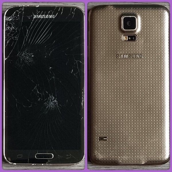 Samsung Galaxy S5 (G-900F) Smartphone **ERSATZTEILE ODER REPARATUR**