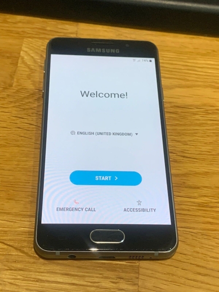 Samsung Galaxy A3 Vodafone Smartphone SM-A310F 16GB schwarz BESCHREIBUNG LESEN #120
