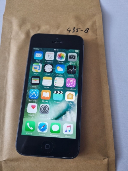 Apple iPhone 5 Modell A1429 schwarz 16GB GSM Smartphone geräumt funktioniert
