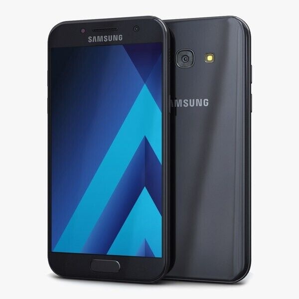 Samsung Galaxy A5 Smartphone 2017 SM-A520F – 32GB 4G entsperrt – schwarz – gesprungen