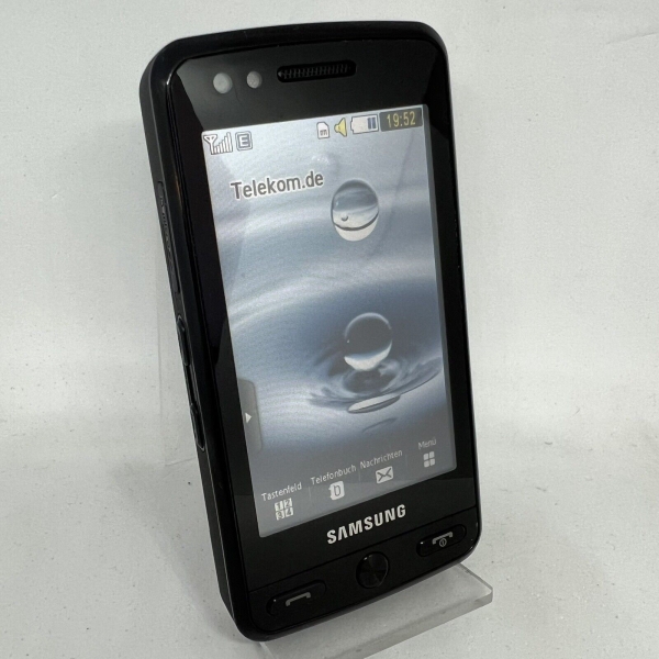 Samsung Pixon (M8800) Smartphone in Schwarz (Makelloser Zustand & ohne Simlock)