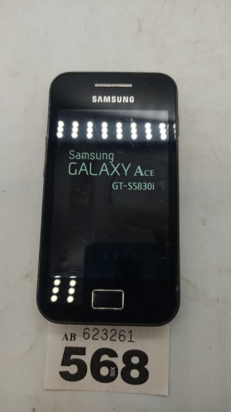 Samsung Galaxy Ace Gt-s5830i Smartphone Ceramic White (Drei Netzwerke) gebraucht