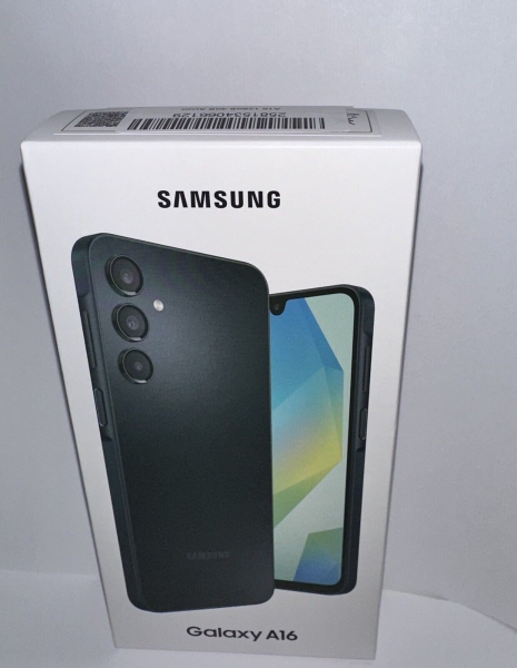 Samsung Galaxy A16 – 128GB – Black – Schwarz  NEU OVP Smartphone