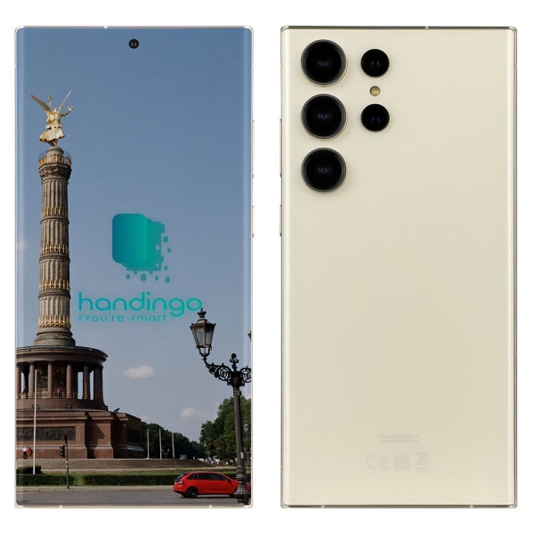 Samsung Galaxy S23 Ultra 5G 512 GB Cream Dual Sim Smartphone Gut DE Händler