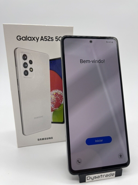 Samsung Galaxy A52 5G  SM-A526 (6.5 Zoll) 128GB DualSIM Android Weiß Smartphone