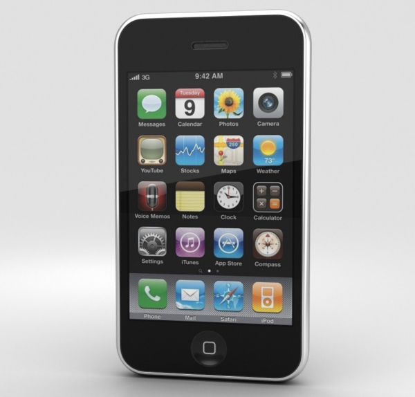 Apple iPhone 3GS – 8 GB – schwarz (entsperrt) A1303 (GSM), nicht einschalten. FMI aus
