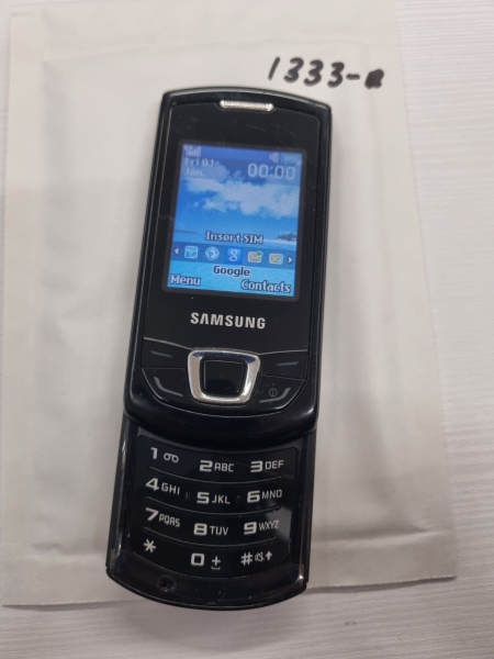 Samsung Monte Slide schwarz Smartphone – guter Zustand