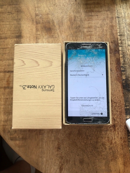 samsung galaxy note 3 neo funktionsfähig aber äußerlich beschädigt smartphone
